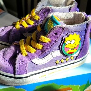 Vans simpsons shoes